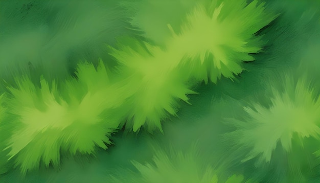 Light Dark Forest Smooth Gradient Leaves Comic Blurry Foggy Abstract Waves Green Background Texture