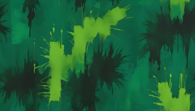 Light Dark Forest Smooth Gradient Leaves Comic Blurry Foggy Abstract Waves Green Background Texture