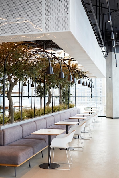 Light Food Court Interior