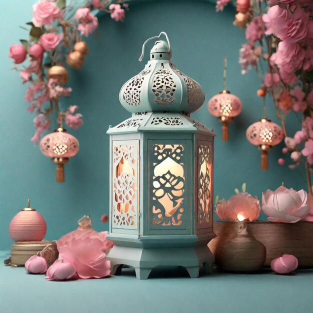 Light Lantern as a concept for Ramadan