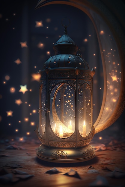 The light of the lantern