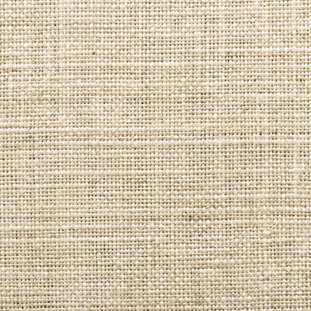 Photo light linen fiber fabric texture white woven background