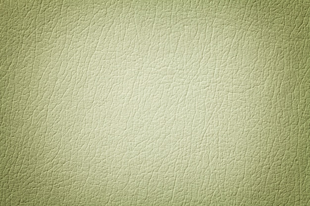 Light olive leather texture background