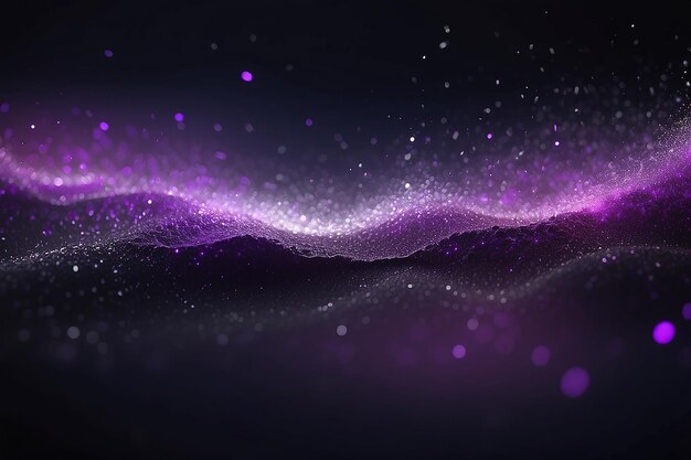 Light Particle Background Abstract Lighting Dust Particle White Purple and Glare