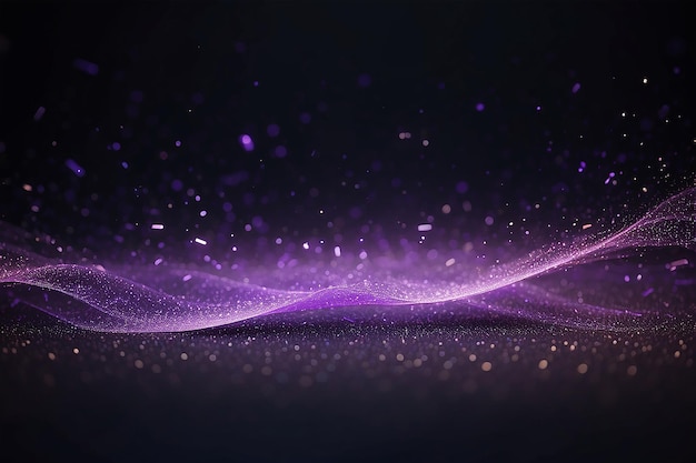 Light Particle Background Abstract Lighting Dust Particle White Purple and Glare