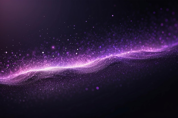 Light Particle Background Abstract Lighting Dust Particle White Purple and Glare