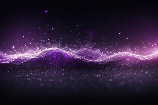 Light Particle Background Abstract Lighting Dust Particle White Purple and Glare