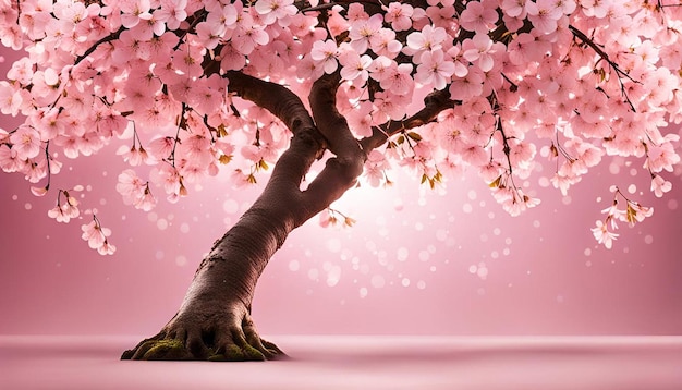 Light Pink Cherry Blossom Tree