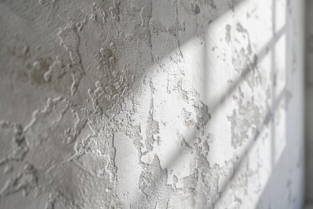 Photo light plaster wall texture