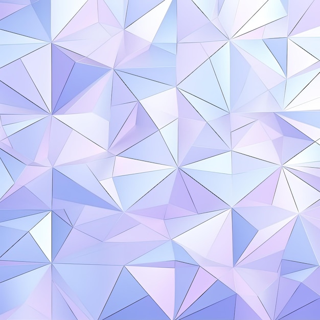 light purple light white skyblue triangular shapes in the style of grid abstract geometric