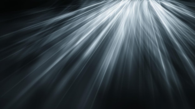 Photo light rays shining through darkness abstract background mystical and ethereal concept