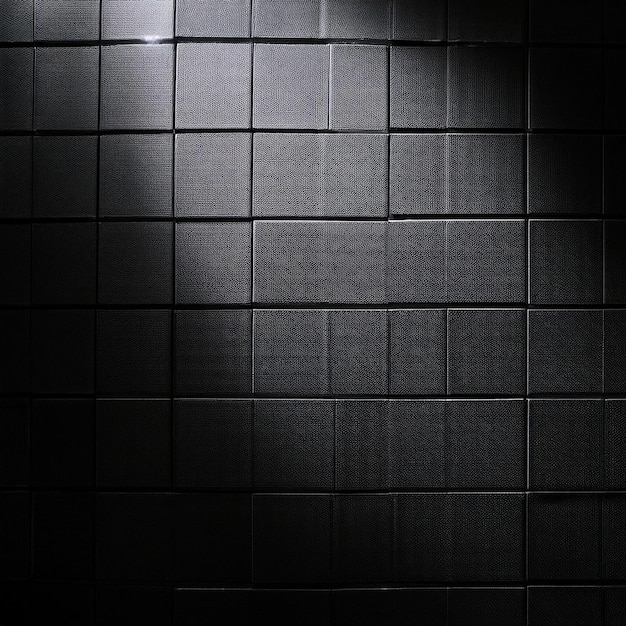 Light reflection in black wall for graphic resource effect