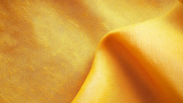 Photo light sunflower yellow canvas with a smooth even texture and minimal imperfections