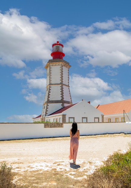 Photo lighthouse farol do cabo espichel cabo espichel sesimbra alentejo portugal