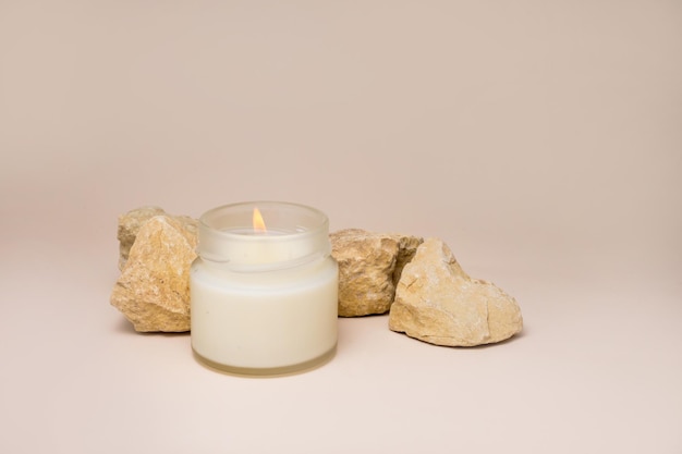 Lighting aroma scented candle home decor