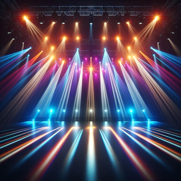 Lighting ramp solutions for immersive live music stage visuals