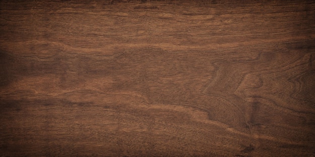 Ligneous background dark brown table surface rustic wood texture