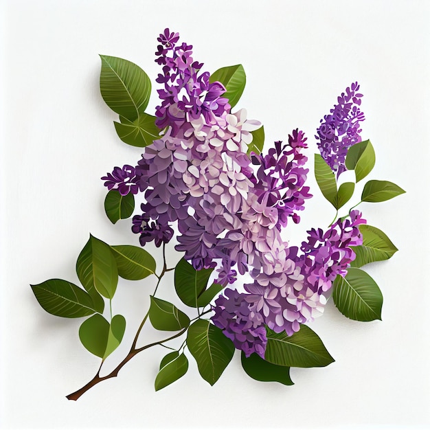 Lilac Flower Clipart