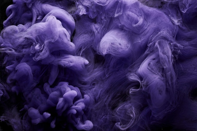 Lilac sparkling abstract background luxury smoke acrylic paint underwater explosion cosmic swirling ink