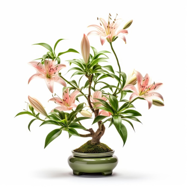 Lily Bonsai Timeless Artistry In Intricate Floral Arrangements