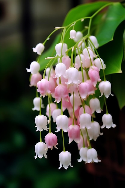 Lily of the valley flowers