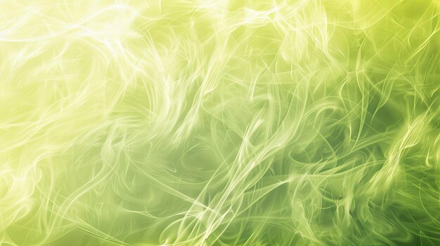 Photo lime green blending into soft yellow with faint smoky wisps on inviting background