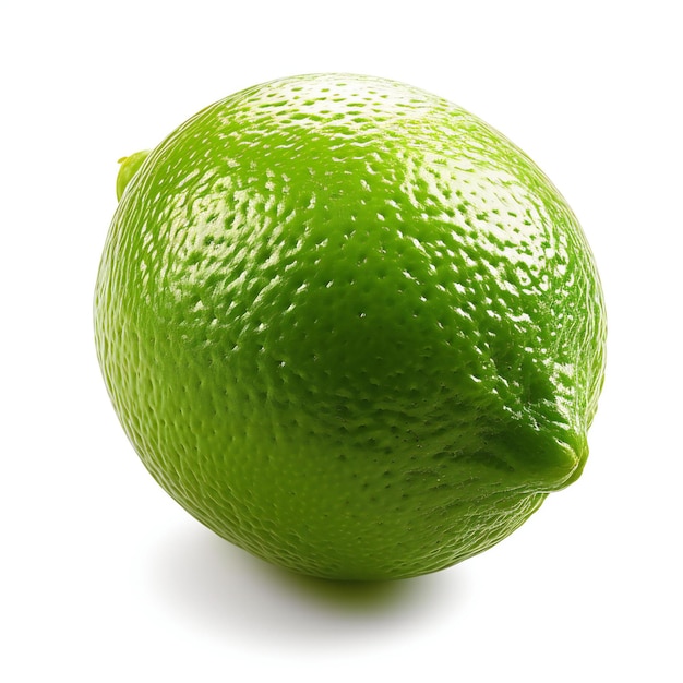 Lime isolated on white background