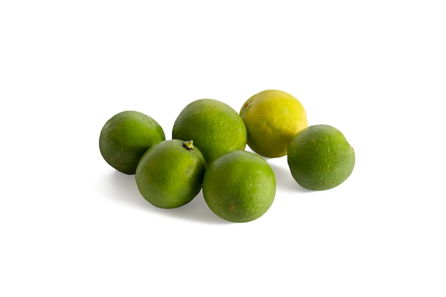 Lime isolated on a white background