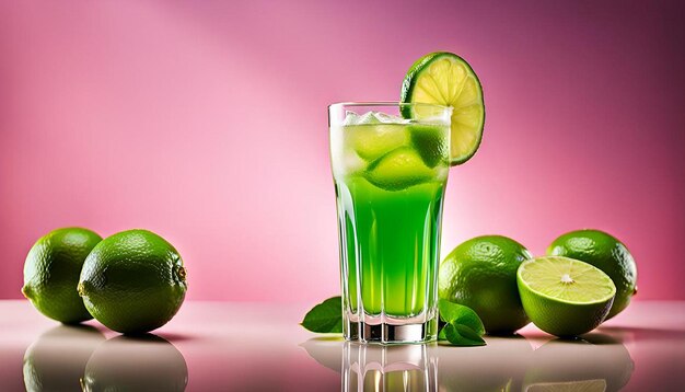 Lime Juice and Refreshing Drink