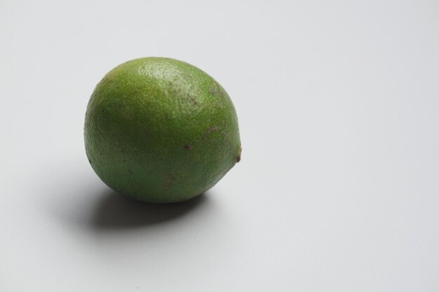 Lime orange white isolated background