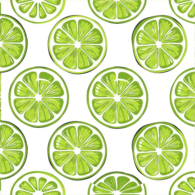 limes are displayed on a white background