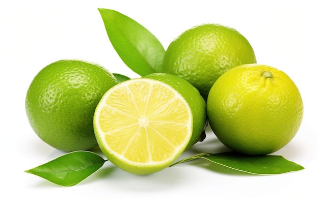 limon isolated in white background