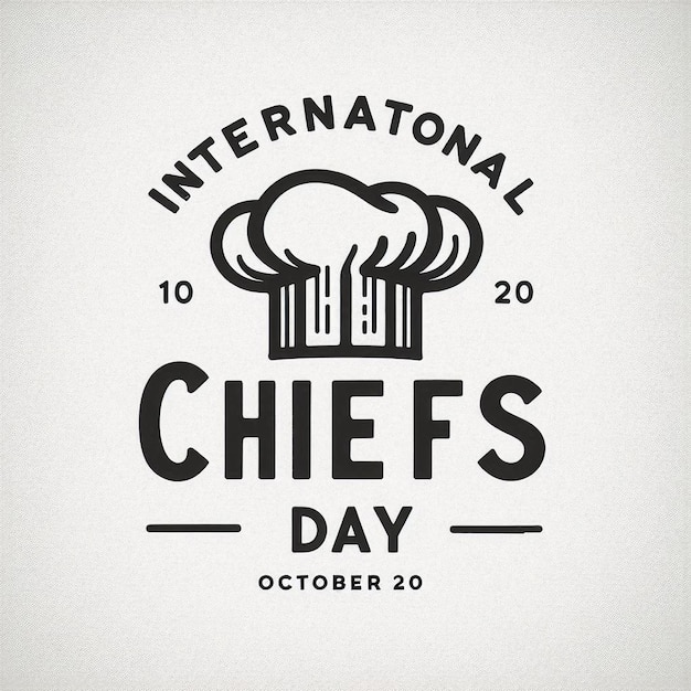 line art of International Chefs Day good for International Chefs Day celebrate line art