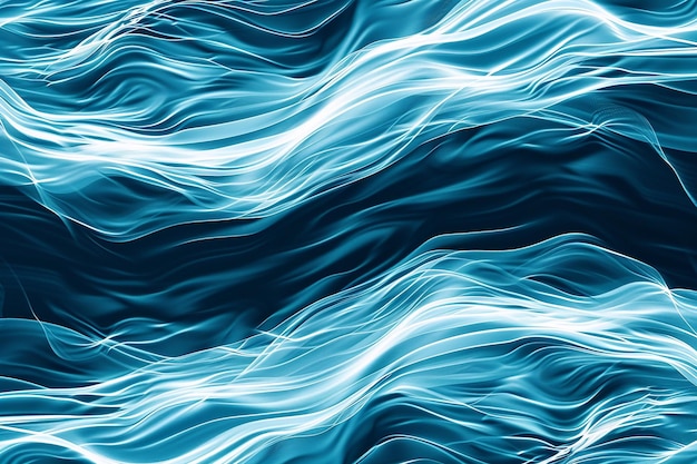 Lines of flowing sea water abstract background