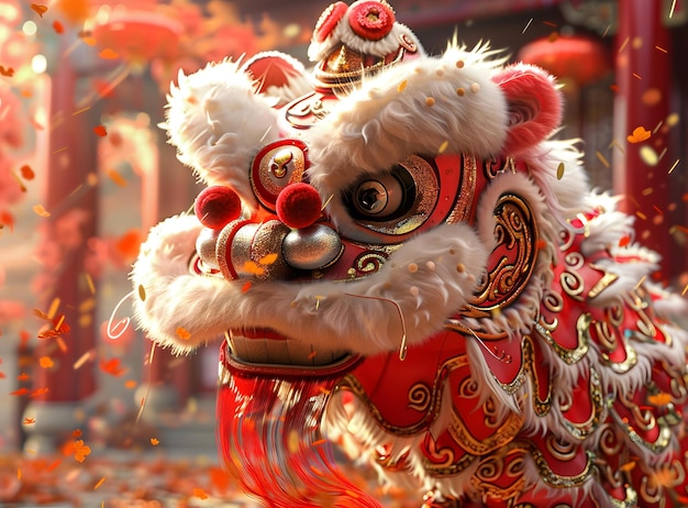 Lion dance