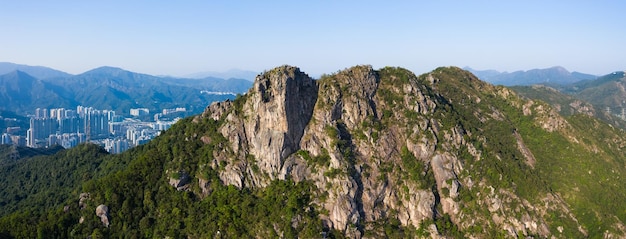 Lion rock mountain, panoramic shot