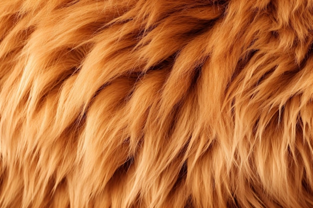 Photo lion skin fur texture lion fur background fluffy lion skin fur texture lion skin fur pattern animal skin fur texture fur background ai generative