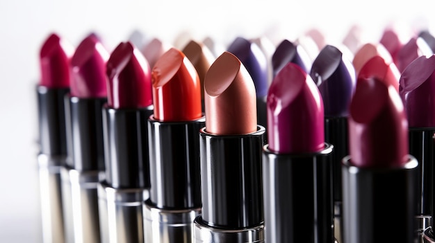 Lipstick collection Illustration AI GenerativexA