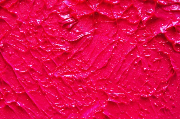 Lipstick smear sample texture Abstract colorful pink paint brush and strokes Image