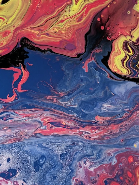 liquid abstract paint background