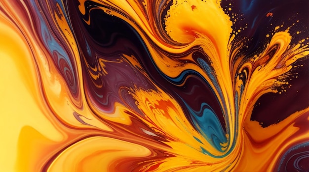 Liquid fluid art abstract background