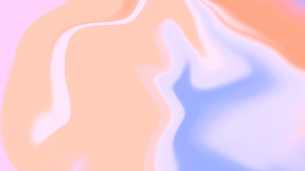 Liquid Gradient Orange Pink Blue Background Wallpaper