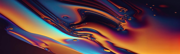 Liquid gradient texture Generative AI