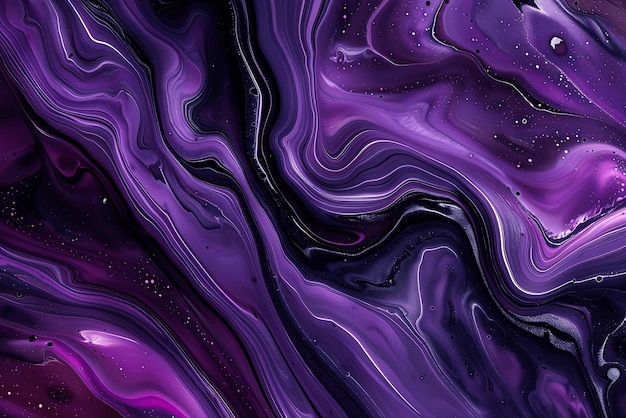 Liquid Marbling Paint Texture Background