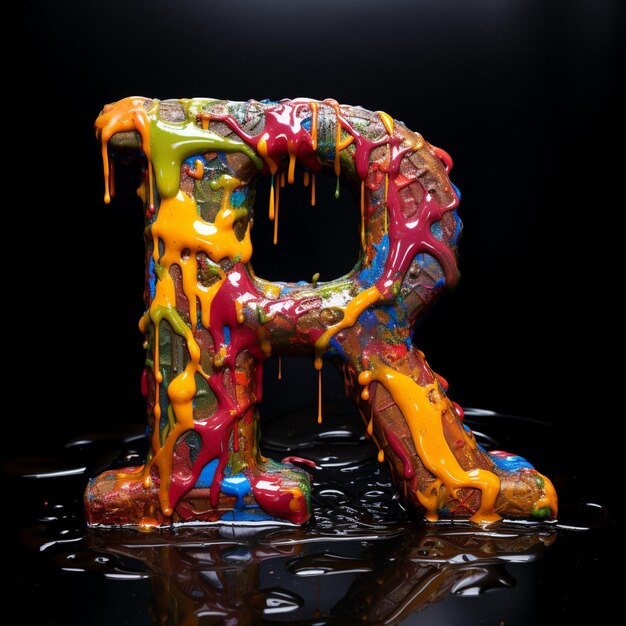 Liquid Splash Alphabet