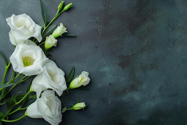 Lisianthus Flowers Funeral Floral Arrangement