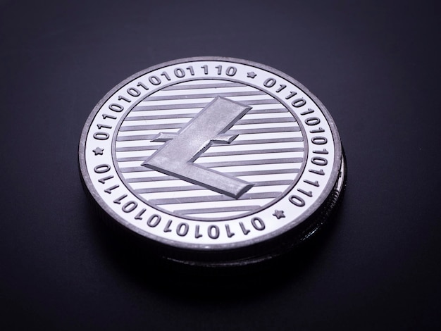 Litecoin digital cryptocurrency coin