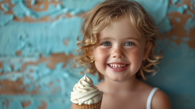 Little Girl With Cupcake