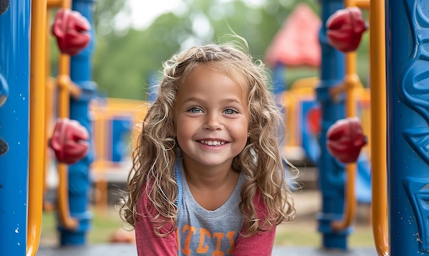 a little girl with a shirt that says  the word lips  on it