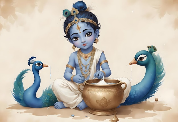 Little Krishna Janmashtami